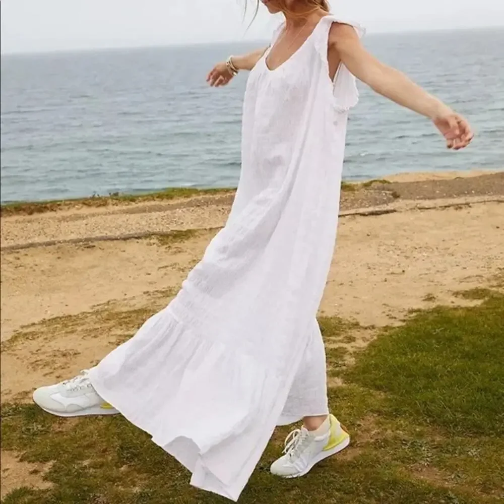free people endless summer maxi dress Free People Endless Summer After Dusk Strappy Maxi Dress L
